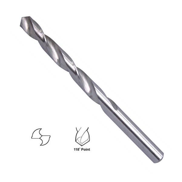 HSS Twist Drill Bits, Roll-forged & polished